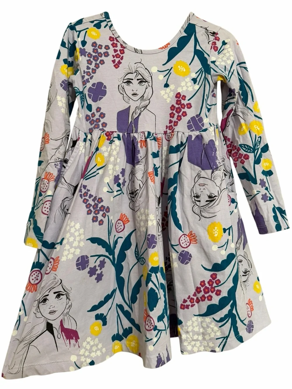 Hanna Andersson Frozen dress size 5